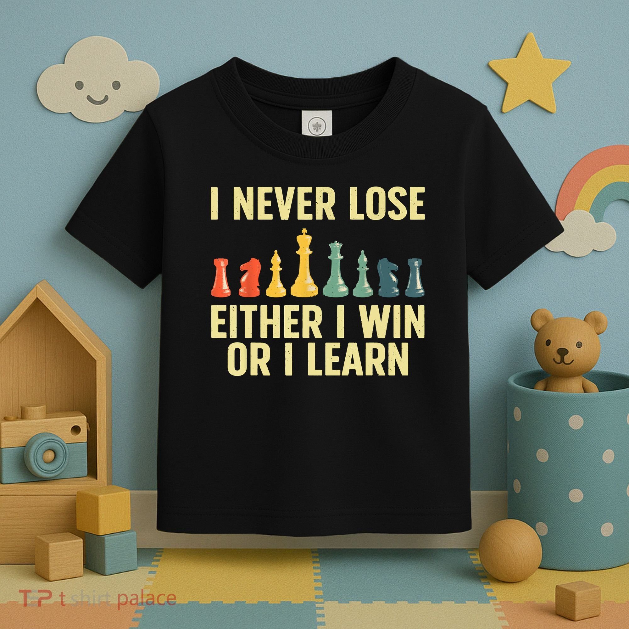 Best Chess Player For Board Game Chess Lover Toddler T-Shirt
