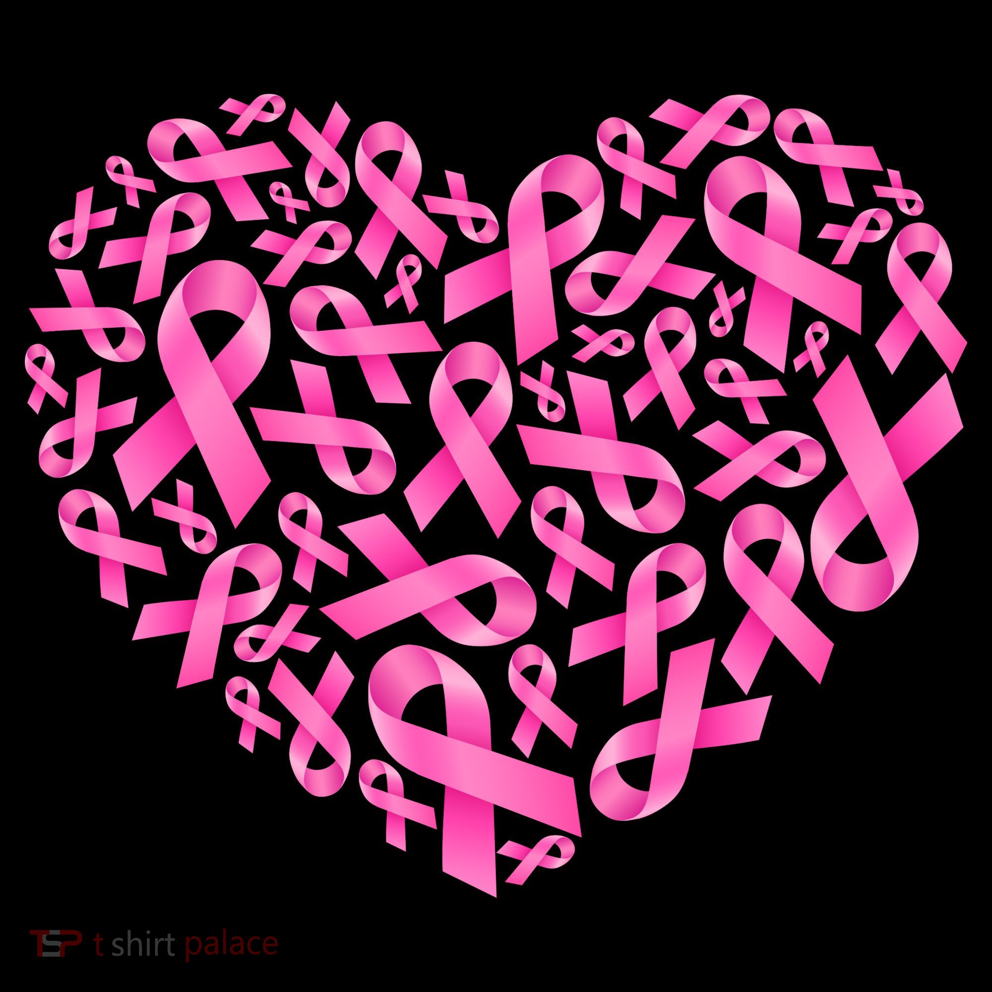 Breast Cancer Pink Ribbon Heart Coffee Mug