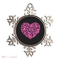 Breast Cancer Pink Ribbon Heart Ornament thumb 0