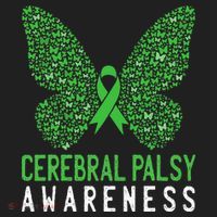 Butterfly Cerebral Palsy Awareness CP Green Ribbon Support Hat thumb 2