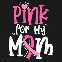 Breast Cancer Pink For My Mom Ribbon Women's Hoodie thumb 2