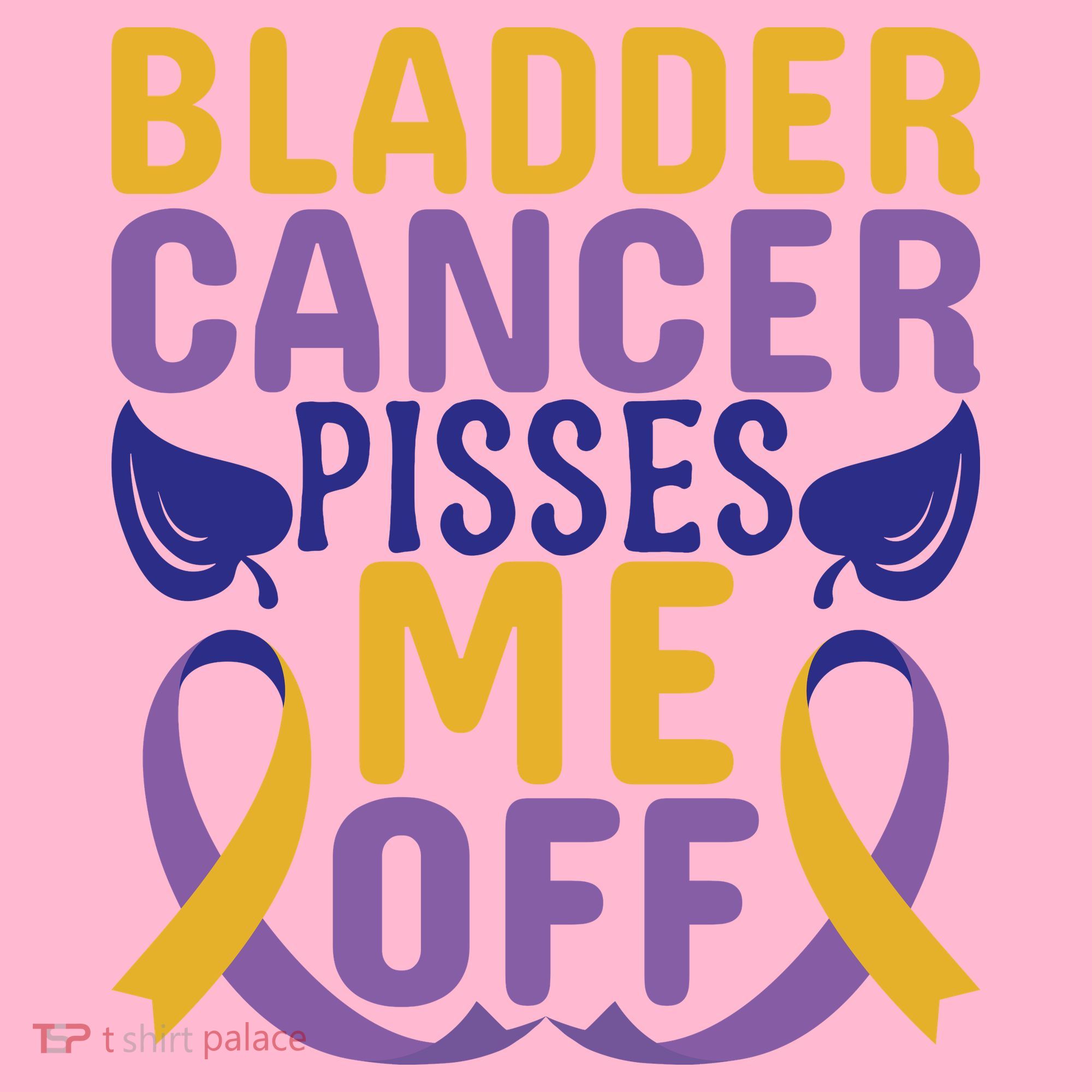 Bladder Cancer Pisses Me Off Breast Cancer Awareness Coaster