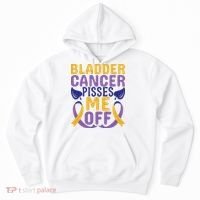 Bladder Cancer Pisses Me Off Breast Cancer Awareness Hoodie thumb 0