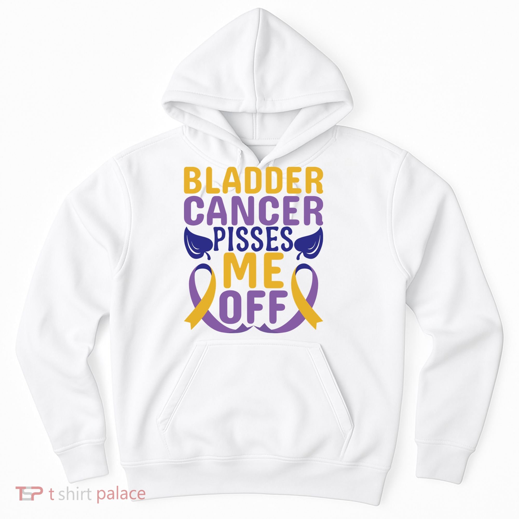 Bladder Cancer Pisses Me Off Breast Cancer Awareness Hoodie