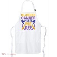 Bladder Cancer Pisses Me Off Breast Cancer Awareness Apron thumb 0