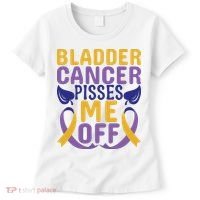 Bladder Cancer Pisses Me Off Breast Cancer Awareness Women's T-Shirt thumb 0