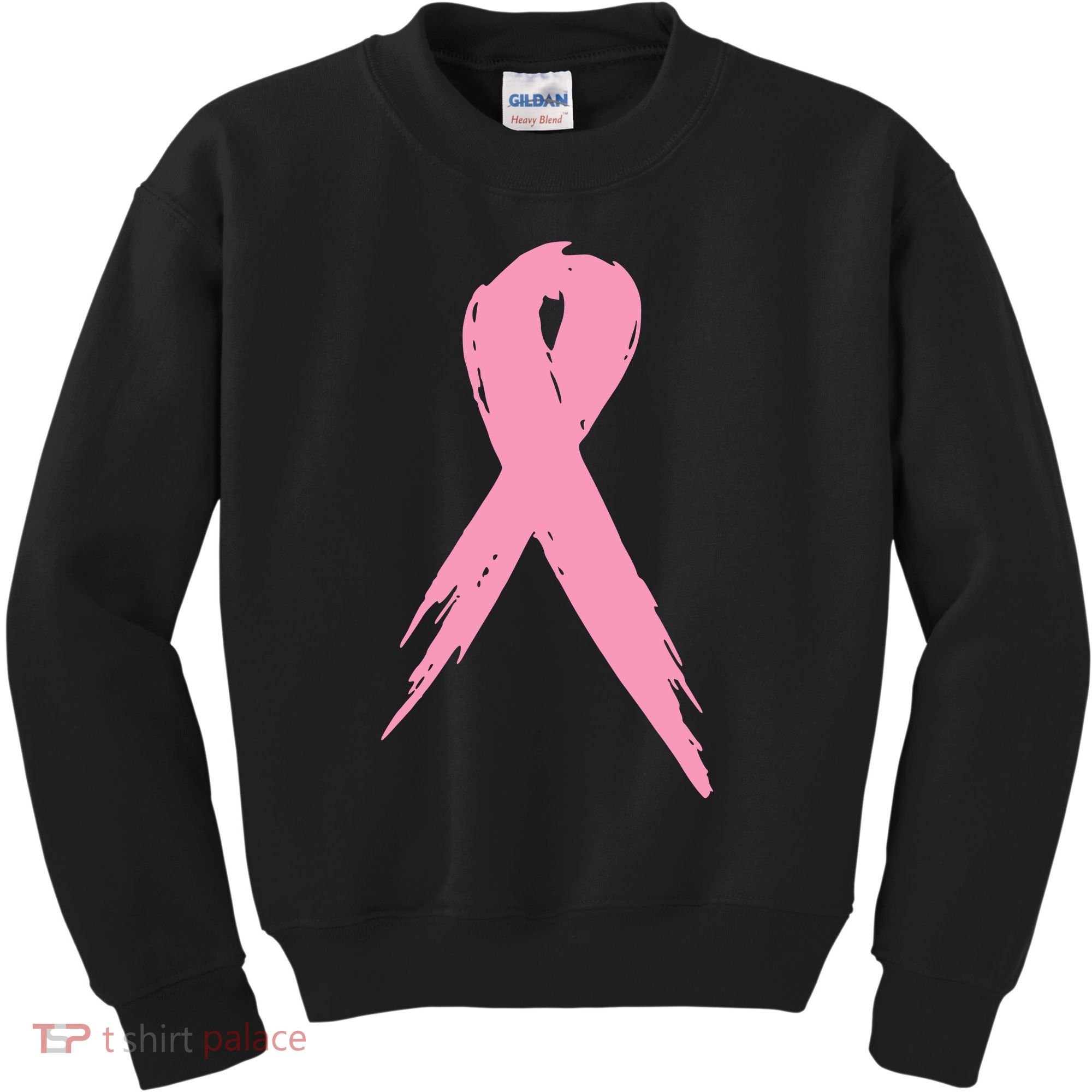 Breast Cancer Pink Ribbon Breast Cancer Awareness Kids Sweatshirt