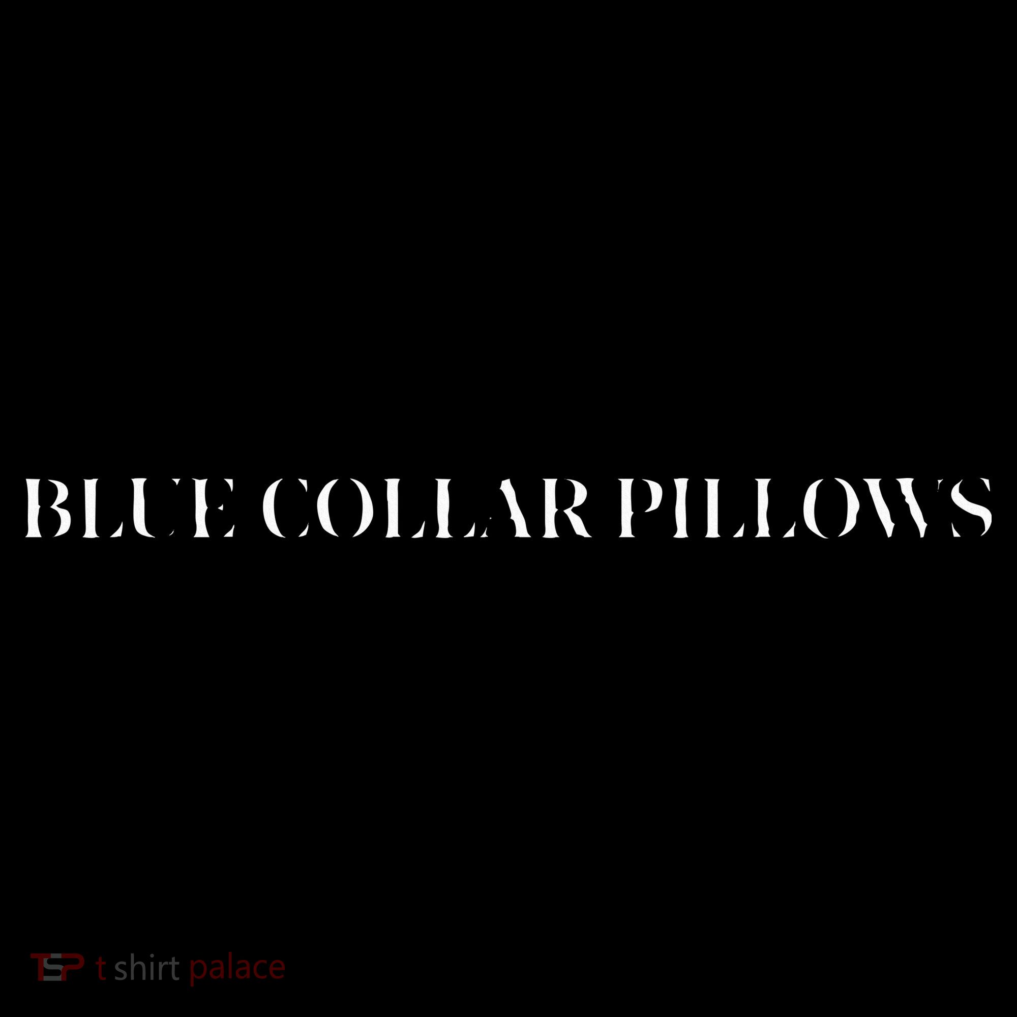 Blue Collar Pillows Trendy Funny Wife Fall T-Shirt