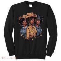 Black Cowgirl Rodeo Melanin Sweatshirt thumb 0