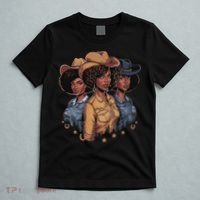 Black Cowgirl Rodeo Melanin T-Shirt thumb 5