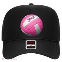 Breast Cancer Ribbon Pink Volleyball Hat thumb 0