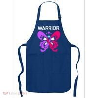 Butterfly Cancer Ribbon Thyroid Cancer Warrior Gift Apron thumb 0