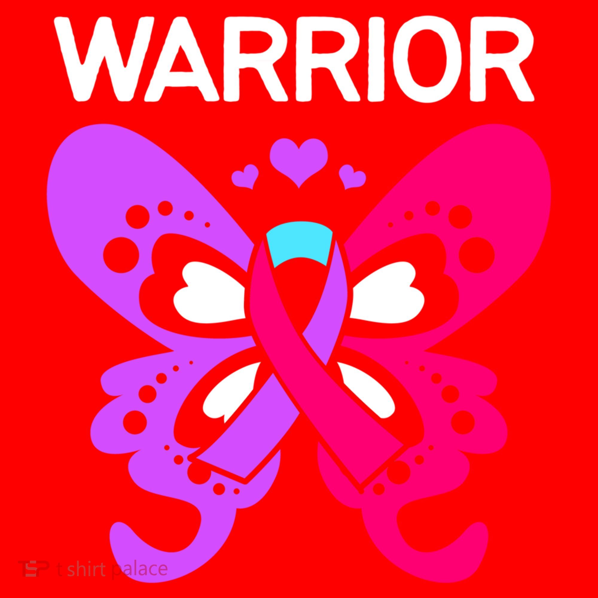 Butterfly Cancer Ribbon Thyroid Cancer Warrior Gift Santa Hat
