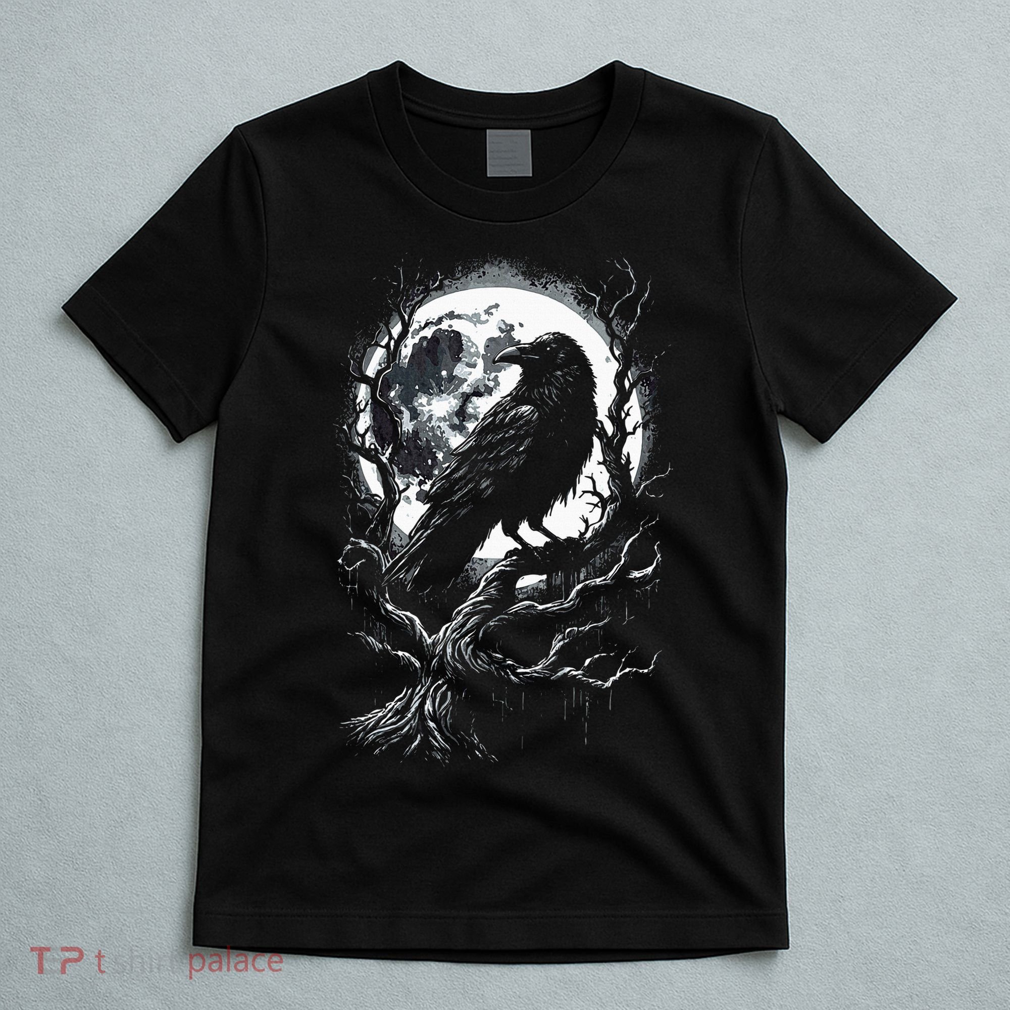 Black Crow Raven Bird T-Shirt