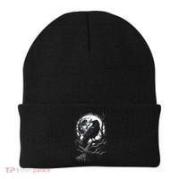 Black Crow Raven Bird Beanie thumb 0