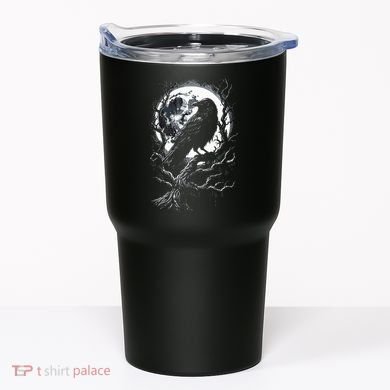 Black Crow Raven Bird Tumbler