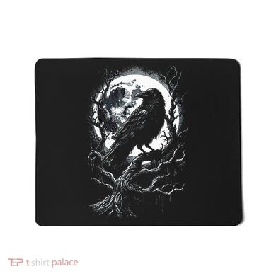 Black Crow Raven Bird Mousepad