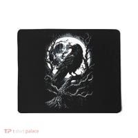 Black Crow Raven Bird Mousepad thumb 0