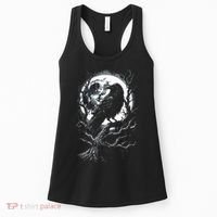 Black Crow Raven Bird Women's Tank Top thumb 0