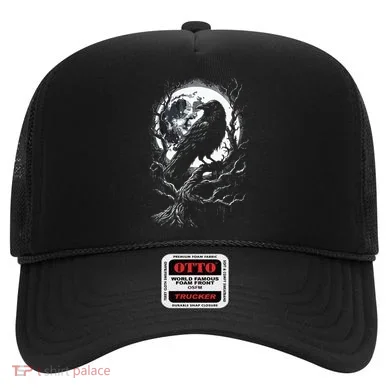 Black Crow Raven Bird Hat