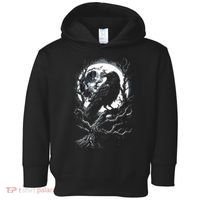 Black Crow Raven Bird Toddler Hoodie thumb 0