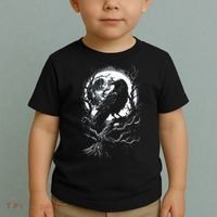 Black Crow Raven Bird Toddler T-Shirt thumb 2