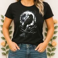 Black Crow Raven Bird Women's T-Shirt thumb 2