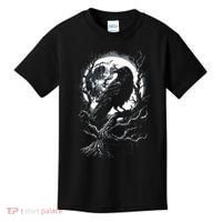 Black Crow Raven Bird Kids T-Shirt thumb 0