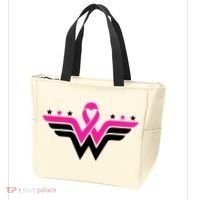 Breast Cancer Ribbon Tote Bag thumb 3