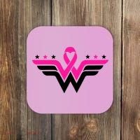 Breast Cancer Ribbon Coaster thumb 0