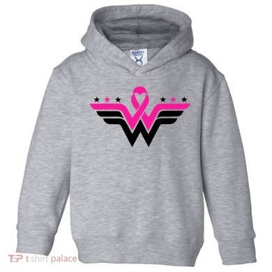 Breast Cancer Ribbon Toddler Hoodie