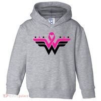 Breast Cancer Ribbon Toddler Hoodie thumb 0