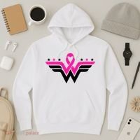 Breast Cancer Ribbon Hoodie thumb 3