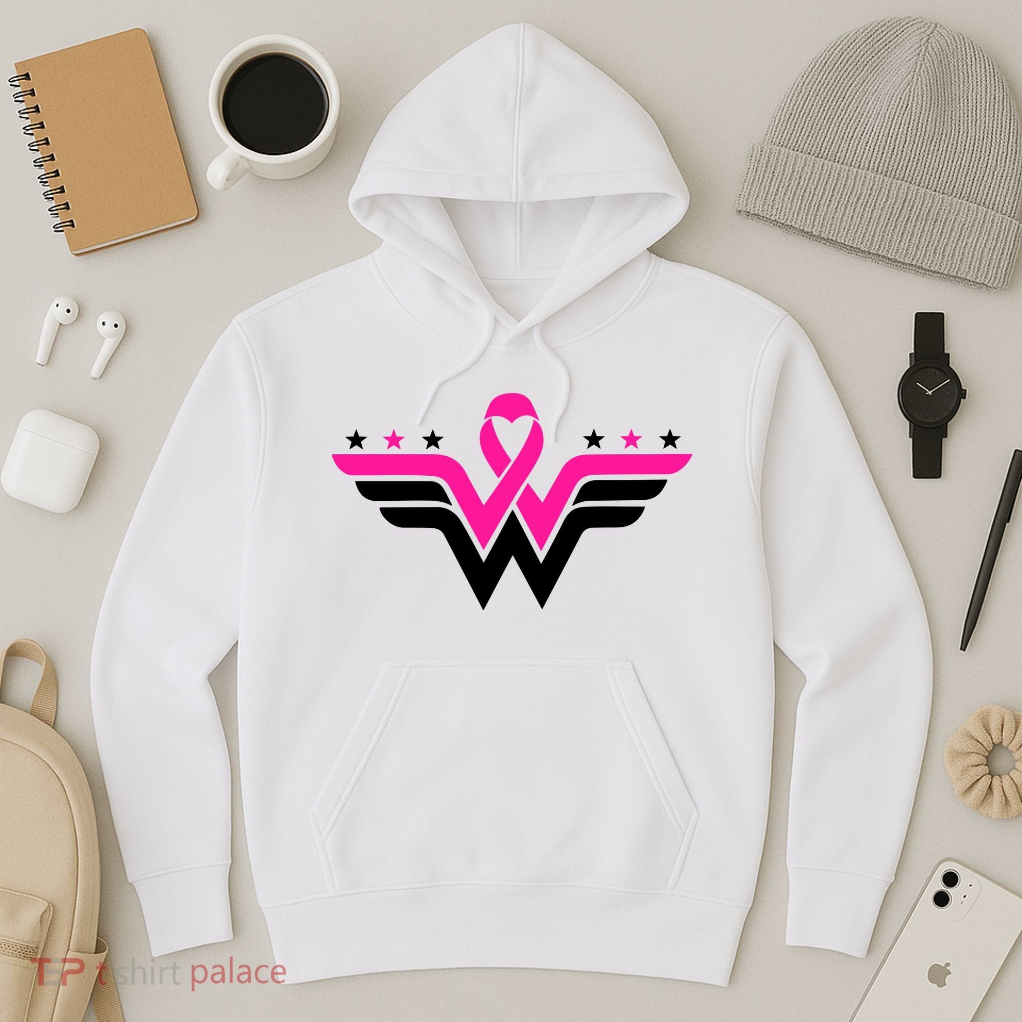 Breast Cancer Ribbon Hoodie