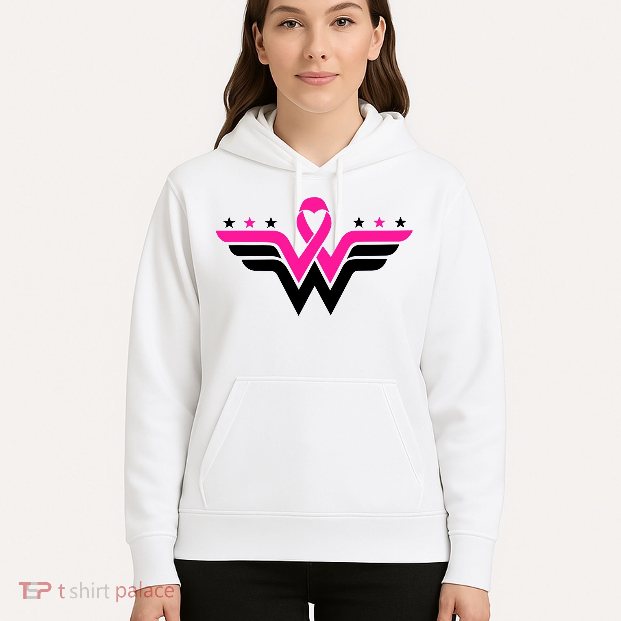 Breast Cancer Ribbon Hoodie