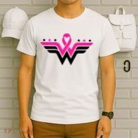 Breast Cancer Ribbon T-Shirt thumb 6
