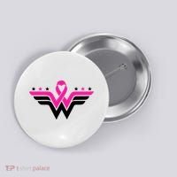 Breast Cancer Ribbon Button thumb 0