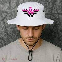 Breast Cancer Ribbon Bucket Hat thumb 2