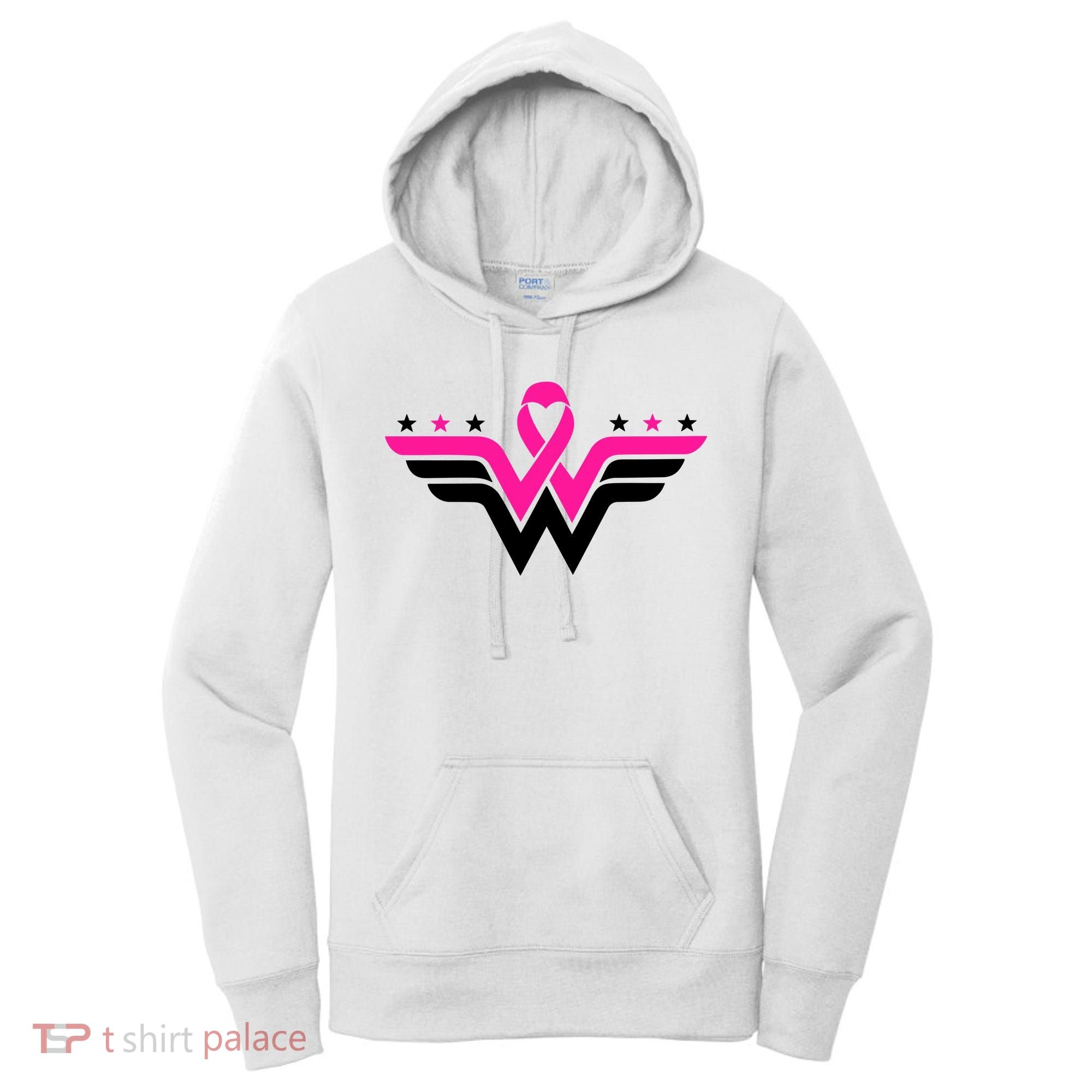 Breast Cancer Ribbon Women's Hoodie