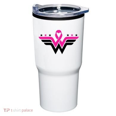 Breast Cancer Ribbon Tumbler