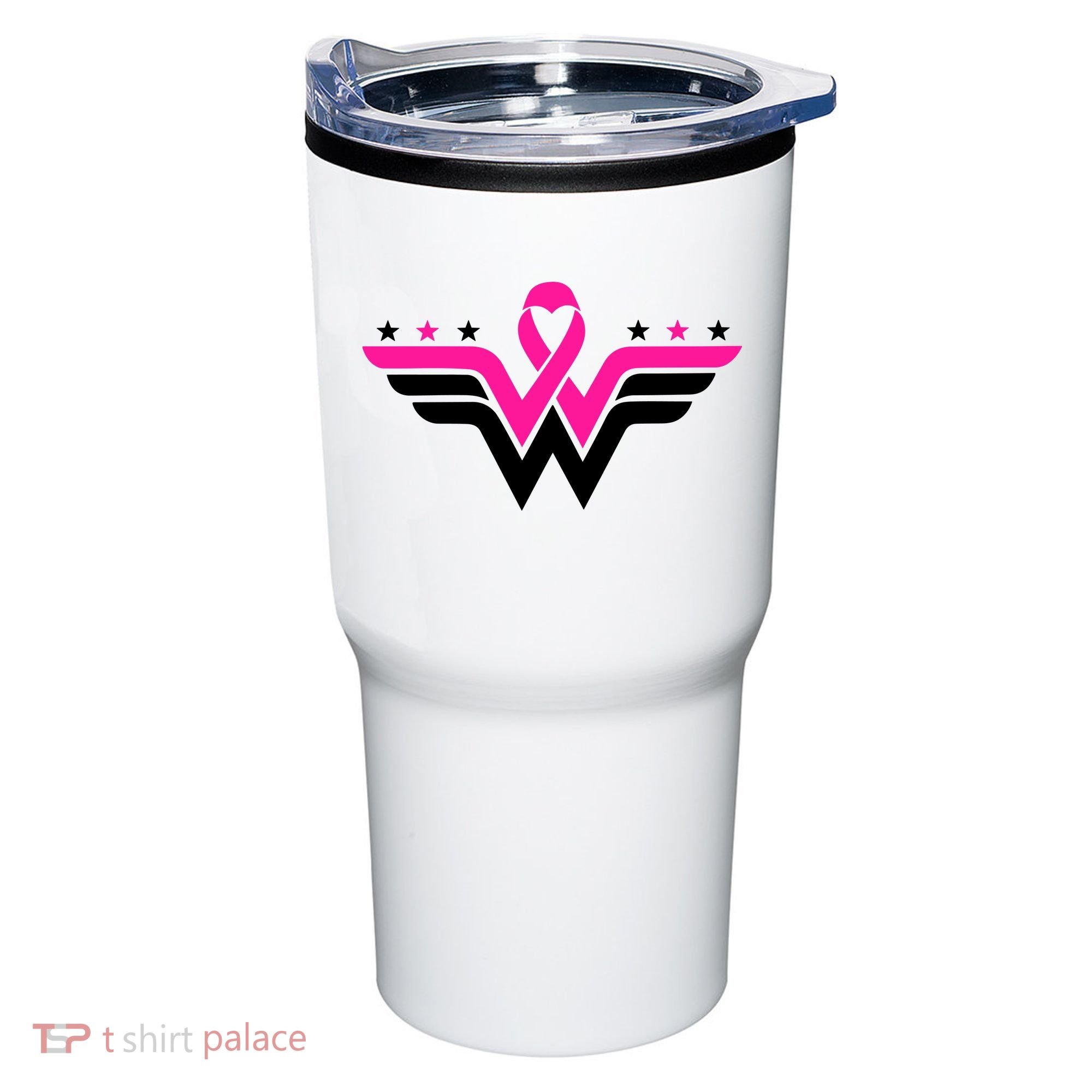 Breast Cancer Ribbon Tumbler