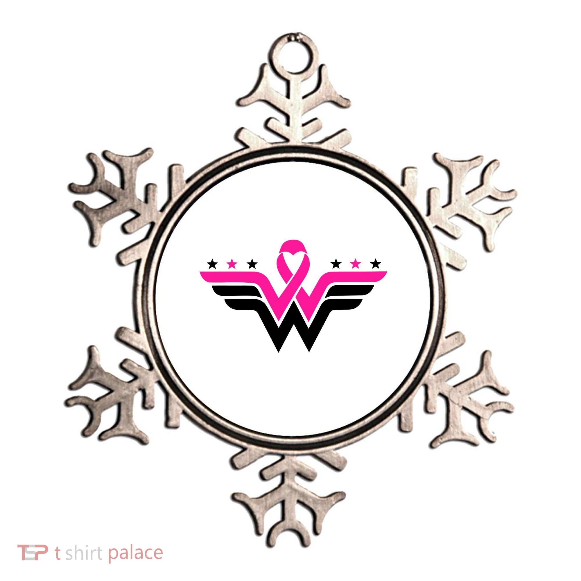 Breast Cancer Ribbon Ornament