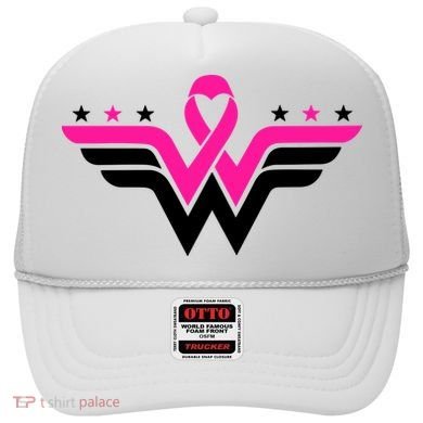 Breast Cancer Ribbon Hat