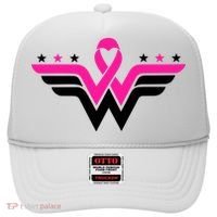 Breast Cancer Ribbon Hat thumb 0