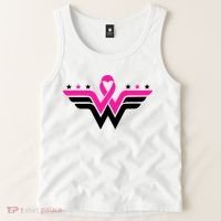 Breast Cancer Ribbon Tank Top thumb 2