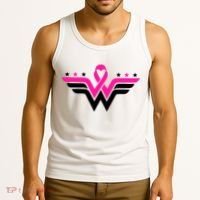Breast Cancer Ribbon Tank Top thumb 3