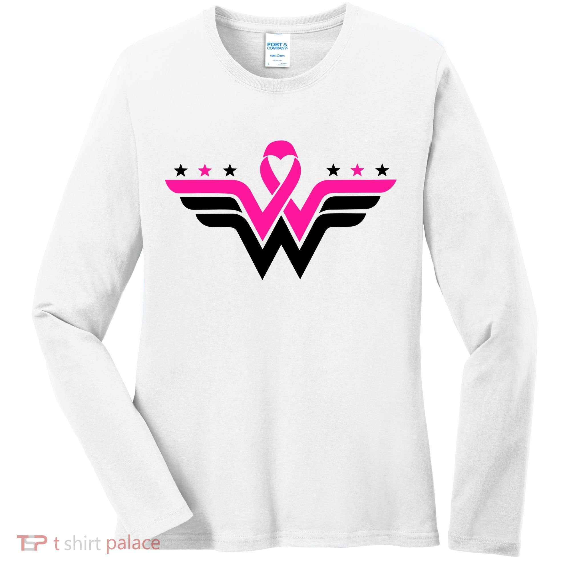 Breast Cancer Ribbon Women's Long Sleeve Shirt