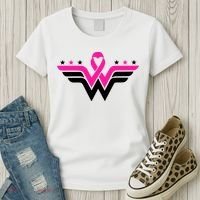 Breast Cancer Ribbon Women's T-Shirt thumb 3