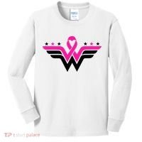 Breast Cancer Ribbon Kids Long Sleeve Shirt thumb 0
