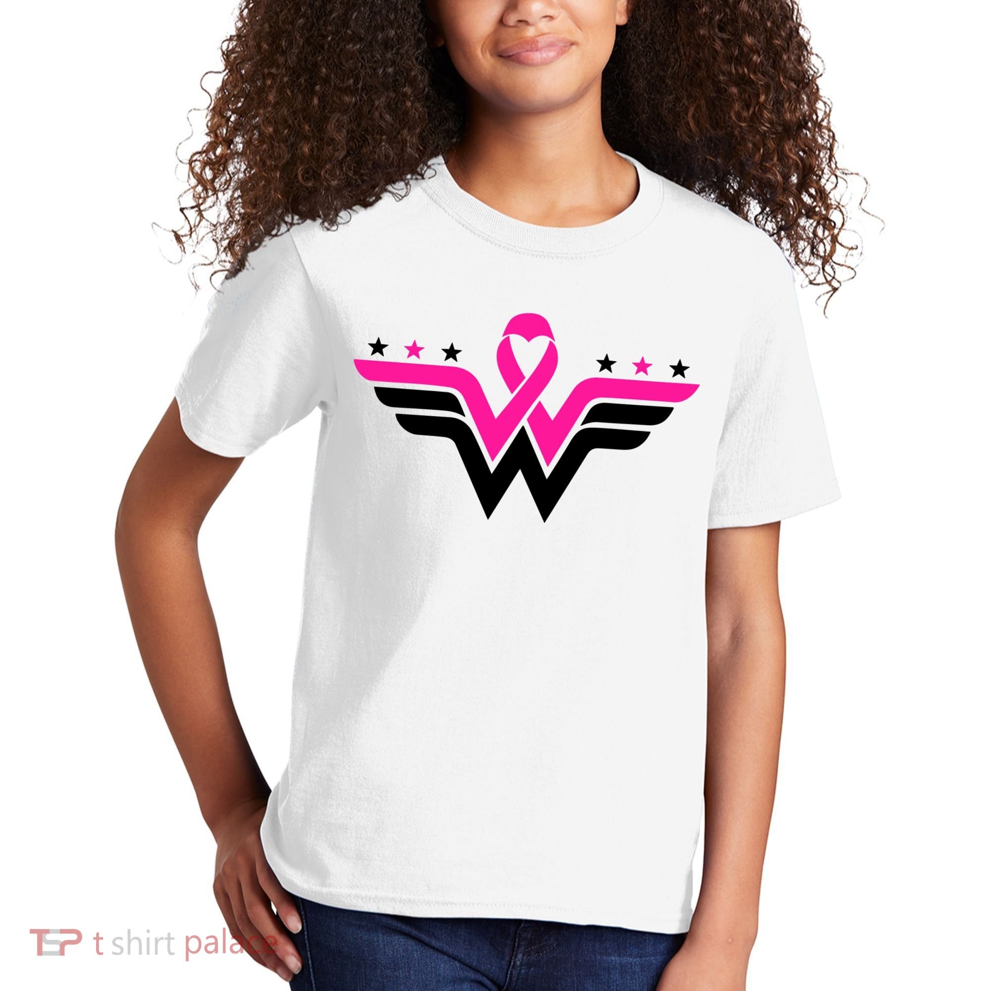 Breast Cancer Ribbon Kids T-Shirt